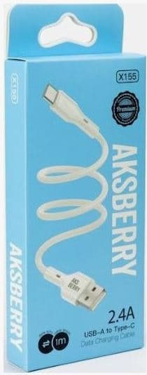 Aksberry X155  для Type-C 2.4А (1м)