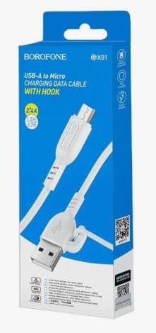 Main image of Borofone BX91 для MicroUSB 2.4A (1м)
