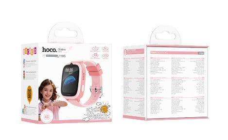 Main image of Hoco Y106 GPS/730 мАч/4G (розовый)