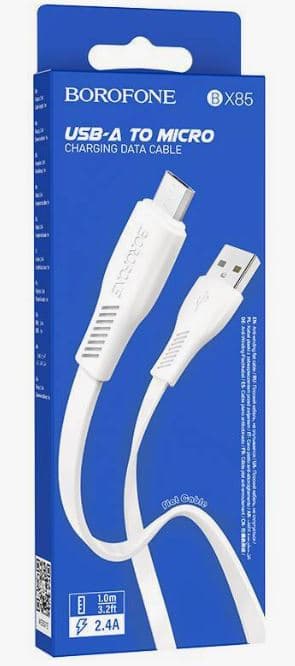 Borofone BX85 для MicroUSB 2.4A (1м)