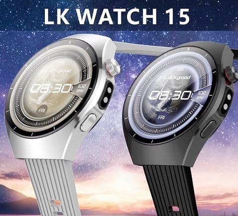 Luckyrood LK Watch 15 (серый)