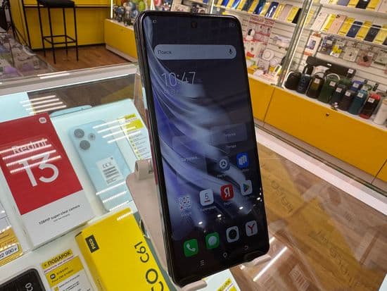 Фото 5: Tecno Spark 20 Pro 8/256GB (чёрный) по адресу г. В.Тагил, ул. Ленина, 92