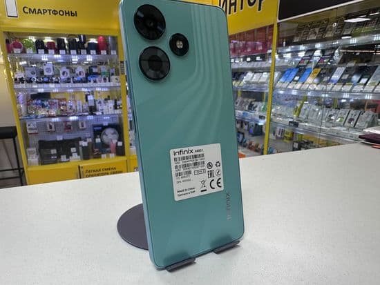 Фото 3: Infinix HOT 30 4/128GB (зелёный) по адресу г. Волчанск, ул. Социалистическая, 2а