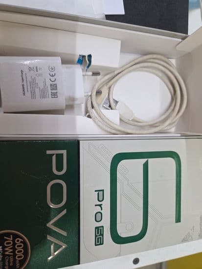 Фото 5: Tecno POVA 6 Pro 5G 8/256GB по адресу г. Серов, ул. Ленина, 215