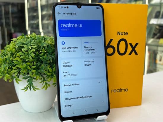 Фото 2: Realme Note 60x 3/64GB по адресу г. Нижний Тагил, пр-т Ленина, 10