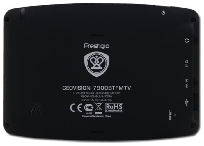 Main image of Prestigio GPS GeoVision 7900BTFMTV