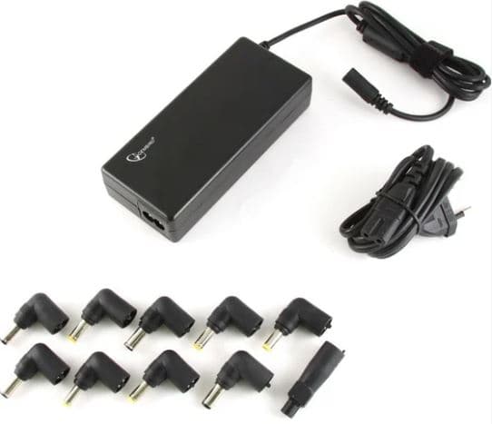 Main image of Deppa адаптер питания для ноутбуков, универсальный, 12 коннектеров, USB 1A, 90 Вт