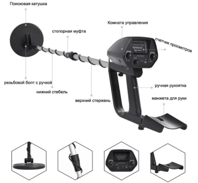 Main image of multibrand Металлоискатель MD4030