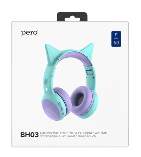 Main image of PERO TWS BH03 (фиолетовый)