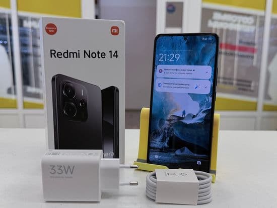 Фото 8: Xiaomi Redmi Note 14 8/256GB по адресу г. Североуральск, ул. Ленина, 31